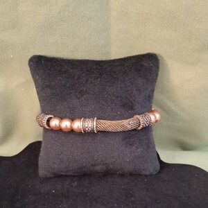 4/$10 Paparazzi Copper Beaded Bracelet